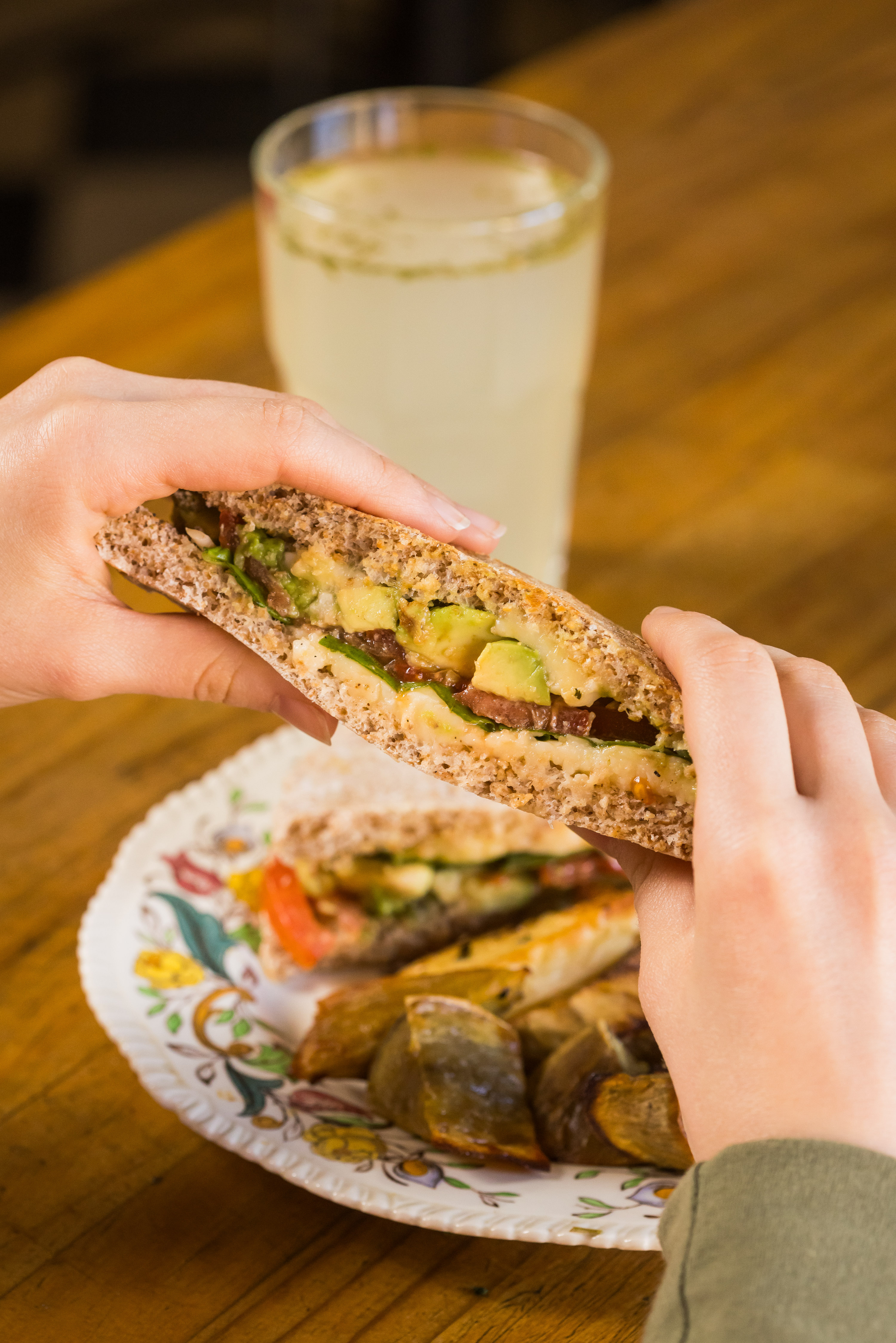 Sandwich vegetariano